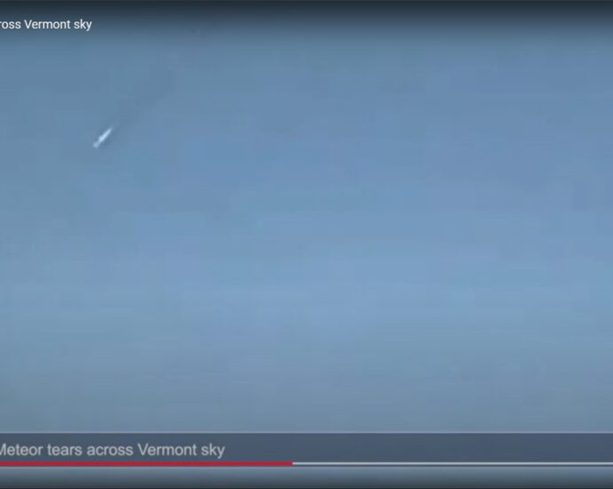Wybuch meteoru nad Vermont (USA)