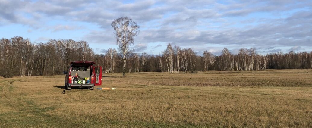 Wyprawa cosmoartel.pl 01/2023 - łąki i pastwiska w północnej części elipsy pułtuskiej