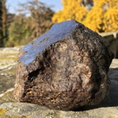 Meteoryt Łowicz - okaz o wadze 3 750 g - Kolekcja Obserwatorium Astronomicznego Uniwersytetu Warszawskiego Meteoryt Łowicz
