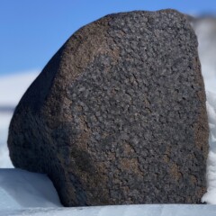Meteoryt o wadze 7,6 kg odkryty na Antarktydzie (grudzień 2022) Foto: Maria Valdes Antarktyda. Znaleziono meteoryt o wadze 7,6 kilogramów