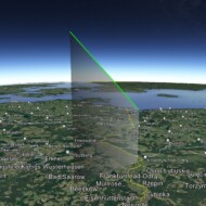 Spadek maleńkiego meteorytu w pobliżu Kostrzyna nad Odrą